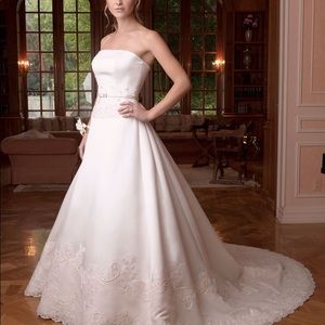 Casablanca bridal wedding dress 1795 size 10